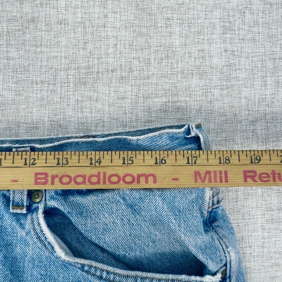 LL Bean Flannel Lined Jeans Mens 34x32 Double L Relaxed Fit Light Wash Blue - Picture 11 of 16